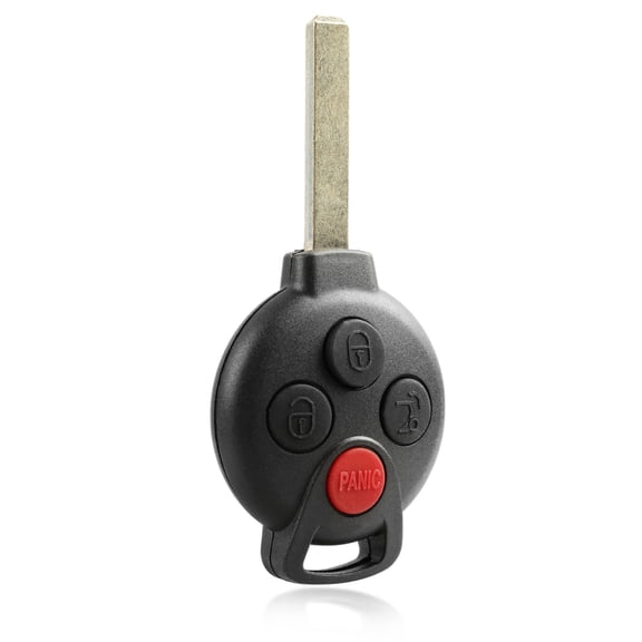 Key Fob Remote 4-Button Replacement for 2005-2016 Smart Fortwo (KR55WK45144)
