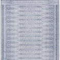 thumbnail image 3 of HomeRoots 625809 10 x 14 ft. Blue & Ivory Geometric Washable Transitional Indoor & Outdoor Rectangle Area Rug, 3 of 5