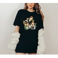 thumbnail image 3 of Moonlight Apparel Safari Adventure Cartoon Character Shirt Comfort Multi-Colors Graphic Tee for Men & Women, Jungle Explorer Animal Friends T-Shirt, Vacation Family Matching Outfit, 3 of 6