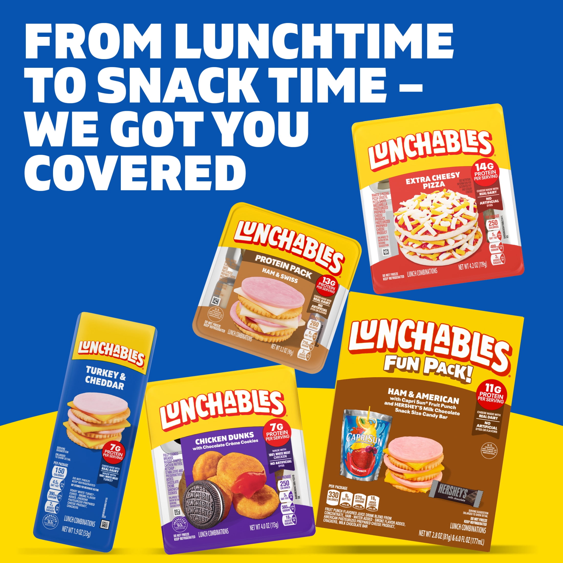 Lunchables Turkey & Cheddar Value Pack, 1.9 oz Pack