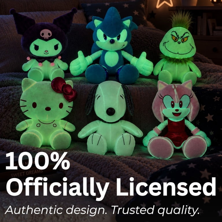 Kuromi Glow in the Dark Plush Pillow Buddy, 12 Inch photo 6