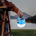 thumbnail image 4 of Portable Outdoor Camping Light, Rechargeable 1200mAh Battery Solar Powered And USB Charging, Outdoor Camping Hanging Tent Lamp With Adjustable Brightness, 4 of 8