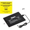 thumbnail image 3 of Ipower Reptile Heat Pad Under Tank Terrarium Warmer Heating Mat For Turtle Lizard Frog Snake Reptile And Other Small Animals 6X8 Inch 8W Black, 3 of 4