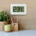 thumbnail image 6 of La Crosse Technology Digital White Wall Clock with Temperature & Countdown Timer, 513-113W-INT, 6 of 7
