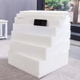 thumbnail image 5 of New Synthetic Leather Round Cushion Sofa Chair Stool Seat Foam Cushion Chair Pads Office Vehicles Home Waterproof (P55,40x40x5cm), 5 of 7