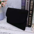thumbnail image 5 of Bolsa de almacenamiento de joyas, bolso de viaje portátil, monedero pequeño sencillo para pendientes, collares y pulseras (negro), 5 of 5