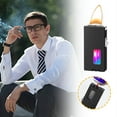 thumbnail image 5 of Electric Lighters Rechargeable Windproof Plasma Lighter Electronic Lighter,Metal Cool Lighters for Camping， Hiking，Outdoor Activities, 5 of 7