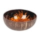 thumbnail image 4 of Cuenco de almacenamiento para llaves, cuenco de 12cm de diámetro, recipiente redondo hecho a mano, cuenco de coco para mesa de entrada, frutas, nueces naranja, 4 of 8