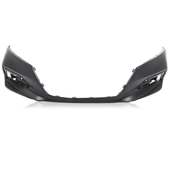 HOWEN Front Bumper Cover Fascia Compatible with 2018 2019 2020 Honda Accord Sedan W/O Sensor