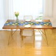 thumbnail image 3 of Yayeee Table Runner 70 inches Long Home Kitchen Dinning Party Decoration, Green Lemon Plaid, 3 of 7