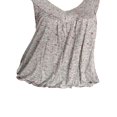 thumbnail image 4 of Women Summer Floral Tank Tops Vest Blouse Boho V Neck Tops Plus Size White L, 4 of 7