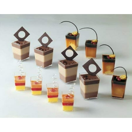 

Dessert Cups 2 1/8 x 2 3/4 high capacity 100 ml. 3.4 oz sold as pack of 100