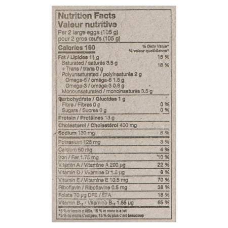 Naturegg 18 Pack Large Omega-3 White Eggs | Walmart Canada