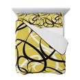 thumbnail image 7 of Yellow Geometric Queen Size Down Alternative Comforter, Lightweight Comforter Quilt Bedding Set with Pillow Shams Farmhouse Abstract Black White Striped All Seasons Bed Comforter Duvet Insert 90"x96", 7 of 7