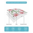 thumbnail image 4 of Twin XL Quilt Bedding Set, Flowers Reversible Summer Quilt 3 Pieces, Pink Spring Floral Elegant Pastoral Botanical Lightweight Bedspreads Coverlets with 2 Pillow Shams for All Seasons, 4 of 5