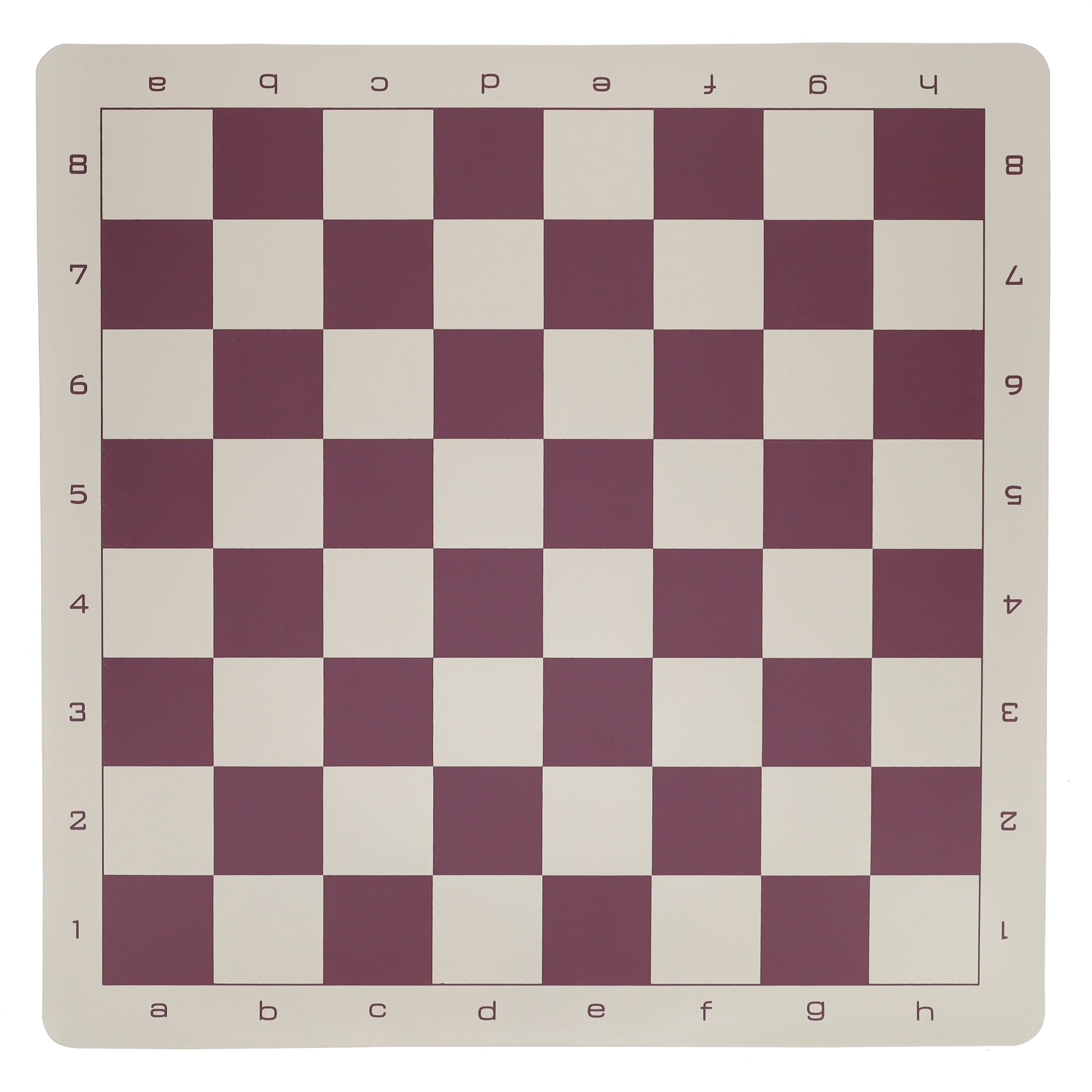 WE Games Best Value Plastic Staunton Tournament Chess Set - Vinyl Board