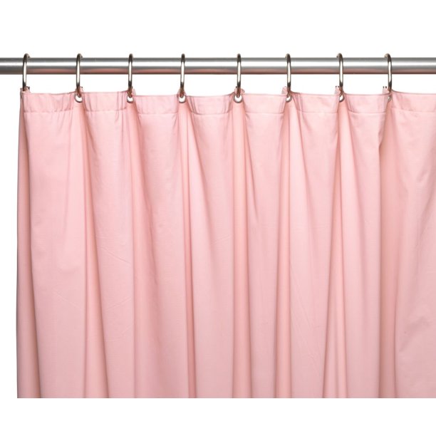 Royal Bath 3 Gauge Vinyl Shower Curtain Liner With Metal Grommets And