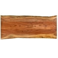 thumbnail image 4 of Bowery Hill Live Edge Coffee Table and Bench in Natural and Black, 4 of 4
