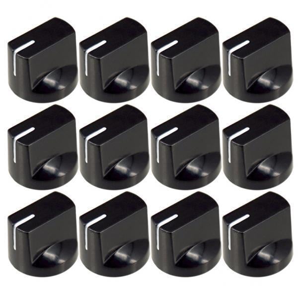 Perillas de guitarra Eléctrica Hugo 2x 12pcs Conveniente Desmontaje para reemplazo