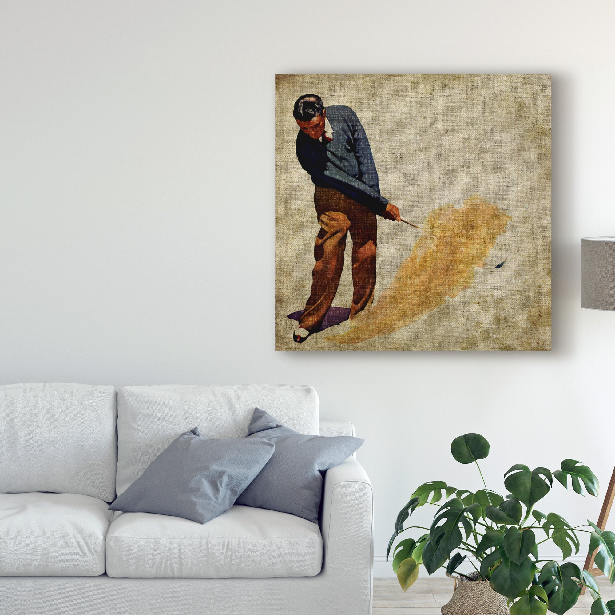 Trademark Fine Art 'Vintage Sports I' Canvas Art by John Butler