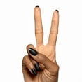 thumbnail image 3 of Olive & June Instant Mani Medium Oval Press-on Nails, Glossy Tip Black French, 42 Pieces, 3 of 8