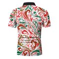 thumbnail image 5 of Yoodem Polo Shirts for Men Mens Shirts Men Fashion Spring Summer Casual Short Sleeve Turndown Neck Printed T Shirts Top Blouse Men's T-shirts Red M, 5 of 5