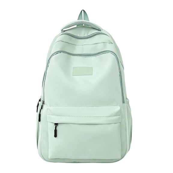 Kids Backpacks for Girls Candy Color Backpack for Elementary Students Lightweight Casual Double Shoulder Bag Green One Size