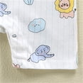 thumbnail image 6 of XXWXYD Baby Boys Girls All-Season Jumpsuits Rompers, Soft Breathable Cotton Bodysuit Outfits with Snap Closure, Cute Casual Playwear, 6 of 6