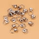 thumbnail image 2 of 20 piezas remaches sujetadores DIY cuero artesanía monedero caja del teléfono cadena bolsa tornillos 8mm conjunto plata, 2 of 4