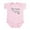 Petal Pink, variant on CafePress - Petoskey Rocks Infant Bodysuit - Baby Light Bodysuit, Size Newborn - 24 Months