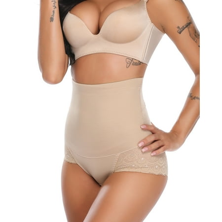 

SLIMBELLE Women s Seamless Body Shaper High Waist Tummy Control Panty Slim Butt Lifter Waist Trainer