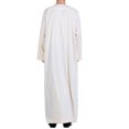 thumbnail image 4 of Shirts for Men,Mens Muslim Robe Arab Middle Robe Long Style Long Sleeve Neck Pocket Long Shirt Casual Robe,Long Sleeve Shirts for Men,Robe for Men,Long Sleeve Shirt Men, 4 of 9