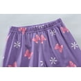 thumbnail image 5 of Little Hand Toddler Girls Pajamas Butterfly Short Set Summer Sleepwear Cotton Pjs Size 3T, 5 of 7