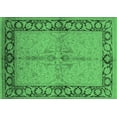 thumbnail image 1 of Ahgly Company Indoor Rectangle Oriental Emerald Green Traditional Area Rugs, 2' x 3', 1 of 4