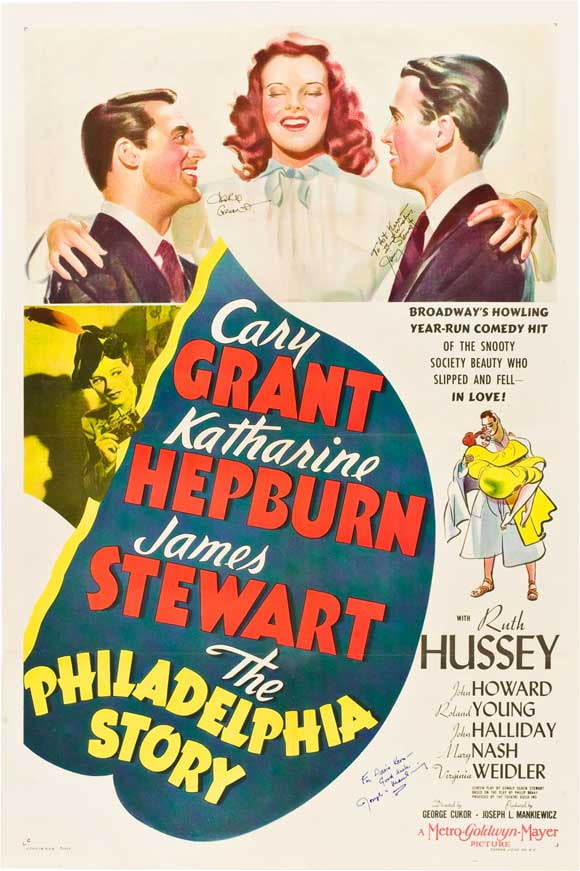 The Philadelphia Story Movie Poster Style B 27 X 40 1940 Walmart Com Walmart Com