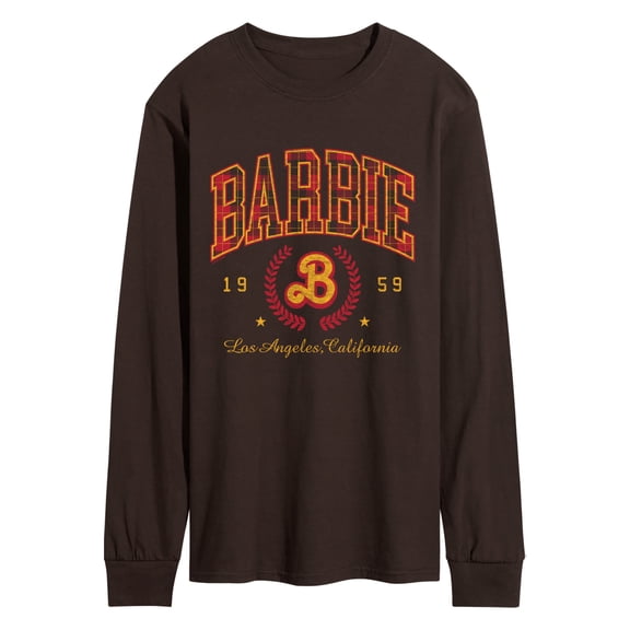 Barbie - Collegiate Prep Xmas - Men's Long Sleeve Graphic T-Shirt