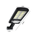 thumbnail image 3 of Xihbxyly Luces Solares para Exteriores, Sensor de Movimiento, 3 Modos de Iluminación Inteligentes, Control Remoto Incluido, Impermeable Ip65, para Patio, Jardín, Puerta de Entrada, Fácil Instalación,, 3 of 7