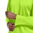 thumbnail image 6 of Swim Shirt Men UPF 50 Long Sleeve Sun Protection Shirts UV Shirts Cooling Shirts for Men Workout Shirts Hiking Athletic Tee Tops T-Shirts Rash Guard High Visibility Shirts for Men, 6 of 6