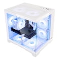 thumbnail image 5 of Hoengager King Gaming PC AMD Ryzen 5 5600GT 3.6 GHz,Radeon RX 6500 XT 4GB, 32GB DDR4 ,1TB PCIe SSD ,RGB FAN ,WiFi , Bluetooth Windows 11-White, 5 of 10