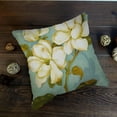 thumbnail image 2 of asddcavvf And Linen Pillowcase Flower Cushion Green Flower Leaf Cushion Sofa Living Room Cushion Cover Extra Long Pillowcase Working Wheels Pillowcase Zip Pillowcase, 2 of 4