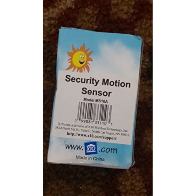 MS10A- White X10 X-10 Home Security Motion Sensor Detector New in Box 