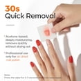 thumbnail image 2 of Modelones Nail Polish Remover Pads, Acetone Nail Polish Remover Wipes 50 PCS Professional Individually Wrapped Wet Wipes Easily & Quickly Rose Smell Glycerin Moisturizing Big Size Portable, 2 of 9