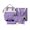 Violet, variante sur Ensemble de 3 Pcs Sac à Dos Bandoulière et Trousse, Sac à Dos Fille Dessin Animé Mignon, Sacs de Voyage Hommes Femmes Grande Capacité Sacs d'École pour Adolescent, Sac de Voyage Extérieur