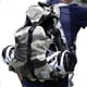 thumbnail image 2 of Mochila Impermeable para Acampada con Bolsillos Laterales, Correas Camuflaje Gris Cola Mochila patines, 2 of 8