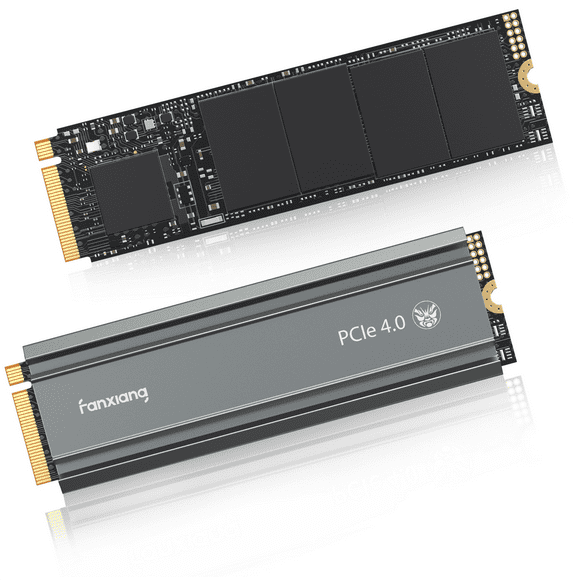 fanxiang S660 1TB PS5 Console SSD PCIe 4.0 PS5 SSD NVMe m.2 2280 SSD Internal Hard Drive, Data Storage SSD up to 5000MB/s, Perfectly Compatible with PS5, with Heatsink