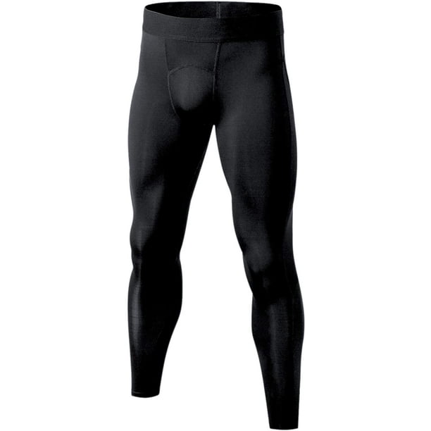 Men's Thermal Compression Pants Athletic Sports Leggings Running