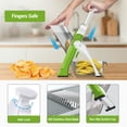 thumbnail image 4 of ONCE FOR ALL Mandoline Food Slicer, Adjustable Vegetable Slicer and Chopper, Chopping and Slicing Tools for Kitchen, 4 of 11