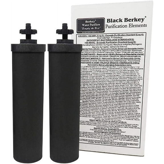 Berkey BB9-2 Replacement Black Purification Elements, Set of 2