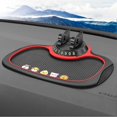 thumbnail image 2 of Car Phone Mat Mount Holder Multifunctional Non Slip Pad for Keys Cell Phone Coins and Glasses (Cartoon)Non Slip Pad and Holder, 2 of 3