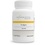 Integrative Therapeutics CoQ10 100 mg - Coenzyme Q10 Ubiquinone Supplement - For Heart, Brain and Cellular Energy Support* - 60 Softgels